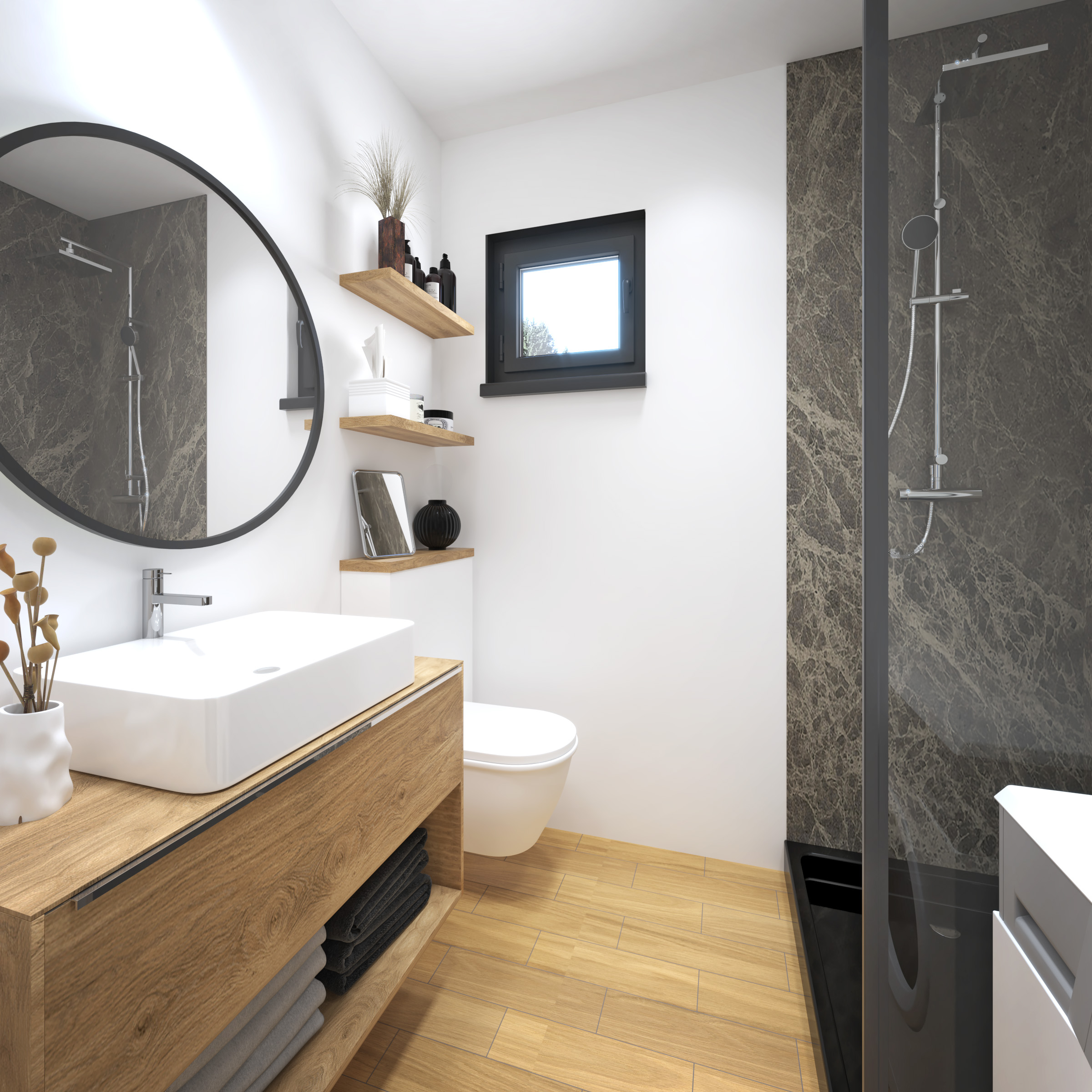 Klein & Fein 3 Badezimmer